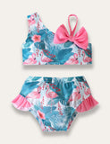 Baby Girl Animal Bikini Split Swimsuit - Bebehanna