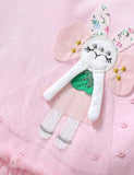 Cute Bunny Appliqué Dress - Bebehanna