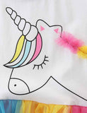 Cute Unicorn Rainbow Tulle Dress - Bebehanna