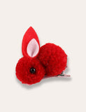 2PCS Easter Bunny Plush Hairpins - Bebehanna