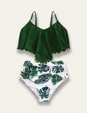 Beach Vacation Ruffled Swimsuit - Bebehanna