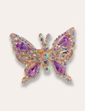 3D Moving Diamond Butterfly Hairpins - Bebehanna