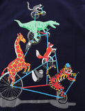 Cartoon Animal Printed T-shirt