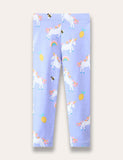 Unicorn Printed Leggings - Mini berni