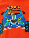 Driving Tiger Printed T-Shirt