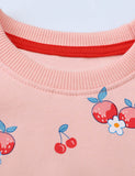 Cherry Dotted Sweatshirt