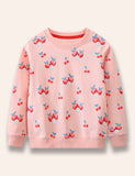 Cherry Dotted Sweatshirt