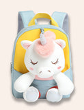 Cartoon Fluffy Unicorn Backpack