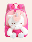 Cartoon Fluffy Unicorn Backpack