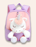 Cartoon Fluffy Unicorn Backpack