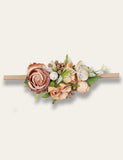 Colorful Artificial Flower Headband