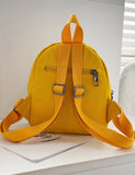 Small Elephant Canvas Backpack