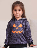 Halloween Smile Pumpkin Family Matching Hooded Sweatshirt