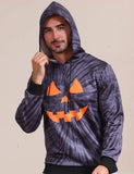 Halloween Smile Pumpkin Family Matching Hooded Sweatshirt