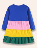 Color Patch Dress