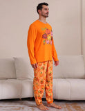 Halloween Cartoon Pumpkin Family Matching Pajamas