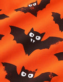 Halloween Bat Printed Sweatshirt