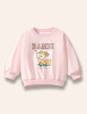 Bambi Deer Printed Sweatshirt Set