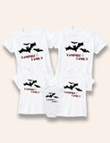 Halloween Vampire Family Printed T-Shirt