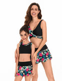 Floral Family Matching Swim Suit