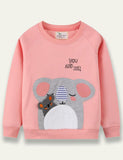 Animal Appliqué Sweatshirt - Bebehanna