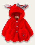 Baby Rabbit Fur Coat - Bebehanna