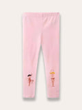 Ballerina Girl Print Leggings - Bebehanna