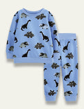 Blue Dinosaur Print Set - Bebehanna