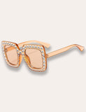 Box Shape Diamond Family Matching Sunglasses - Bebehanna