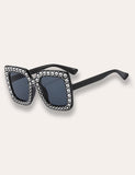 Box Shape Diamond Family Matching Sunglasses - Bebehanna