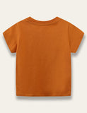 Brown Leopard Print T-shirt - Bebehanna