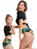 Bubble Sleeve Family Matching Swim Suit - Bebehanna