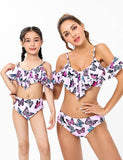 Butterfly Print Family Matching Swimsuit