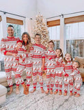 Christmas Classic Elk Family Matching Pajamas