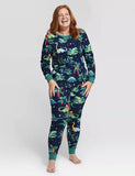 Christmas Dinosaur Print Family Matching Pajamas - Mini Taylor