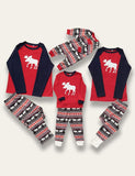 Pyjamas assortis pour la famille Elk de Noël