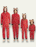 Pyjama assorti familial imprimé une pièce de Noël