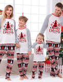 Christmas Plaid Stitching Family Matching Pajamas - Bebehanna