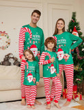 Pyjama assorti pour la famille à imprimé de Noël