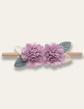 Colorful Flower Elastic Headband - Bebehanna