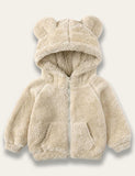 Cute Bear Thick Coat - Bebehanna