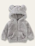 Cute Bear Thick Coat - Bebehanna