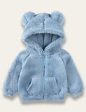 Cute Bear Thick Coat - Bebehanna