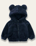 Cute Bear Thick Coat - Bebehanna