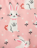Easter Bunny Print Tulle Dress - Bebehanna