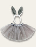 Easter Party Skirt + Bunny Hair Accessory - Bebehanna