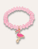 Flamingo Beaded Bracelet - Bebehanna