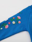 Floral Embroidered Sweater - Bebehanna