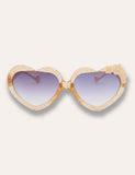 Floral Heart Sunglasses - Bebehanna