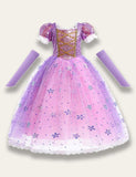 Glitter Rapunzel Party Dress - Bebehanna
